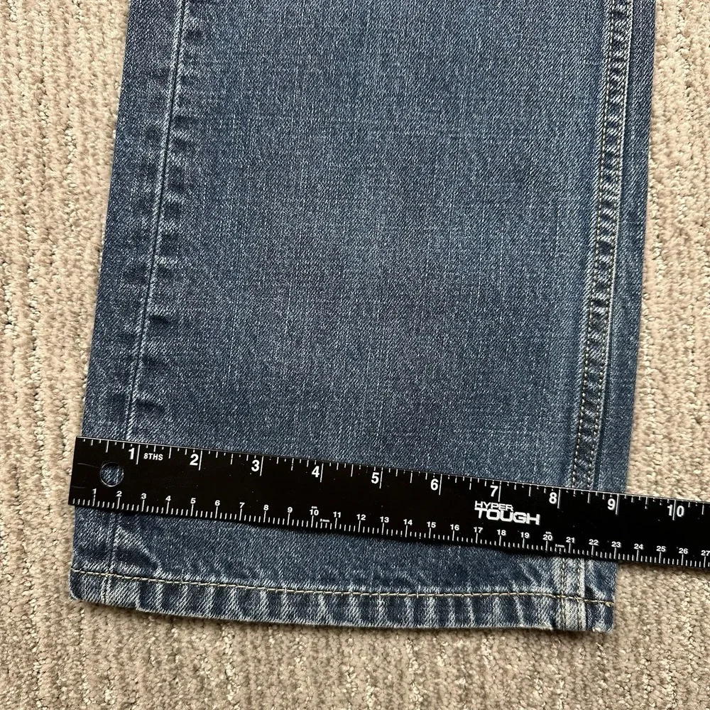 Levi's 527 Slim Bootcut Jeans Mens 34x34 Blue‎ Denim Low Rise Western Workwear